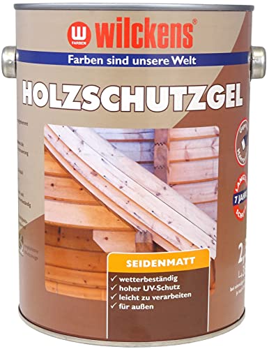 Wilckens Holzschutz-Gel für Außen, 2,5 l, Kiefer von Wilckens