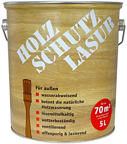 Wilckens Holzschutzlasur Holzschutzmittel 5l (Eiche) von Wilckens