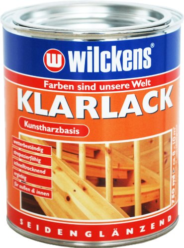 Wilckens Kunstharz Klarlack seidenglänzend, 375 ml, farblos von Wilckens