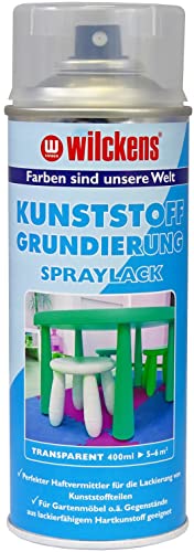 Wilckens Kunststoff Grundierungsspray, 400 ml, Transparent von Wilckens
