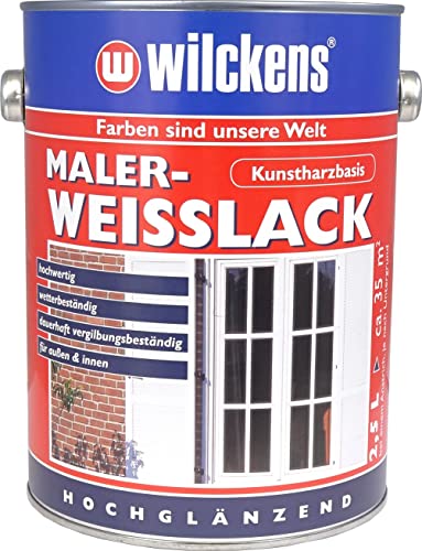 Wilckens Maler-Weisslack, 2,5 l von Wilckens