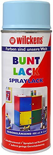 Wilckens Spraylack Buntlack Seidenglanz, 400 ml, Eisblau von Wilckens