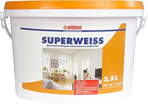 Wilckens Superweiss matt, 2,5 l von Wilckens