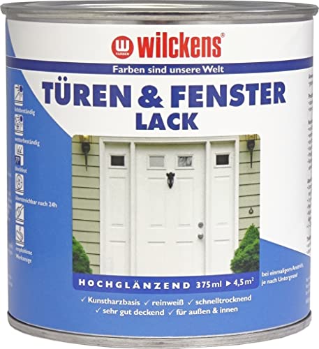 Wilckens Türen- & Fensterlack, 375 ml, Weiß von Wilckens