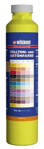 Wilckens Vollton- und Abtönfarbe matt, 750 ml, Gelb Wilckens Vollton- und Abtönfarbe matt, 750 ml, Gelb von Wilckens