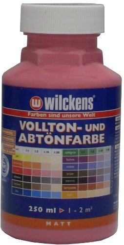 Wilckens Vollton- und Abtönfarbe matt, 250 ml, Fuchsia von Wilckens