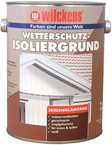 Wilckens Wetterschutz-Isoliergrund, 2,5 l, Weiß von Wilckens