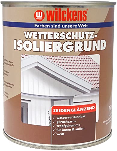 Wilckens Wetterschutz-Isoliergrund, 750 ml, Weiß von Wilckens