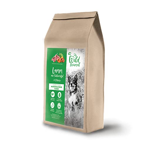 Wild Animal - Premium Hundefutter - Lamm mit Süßkartoffel & Minze, Trockenfutter, getreidefrei, 1er Pack (1 x 6kg) von WildAnimal