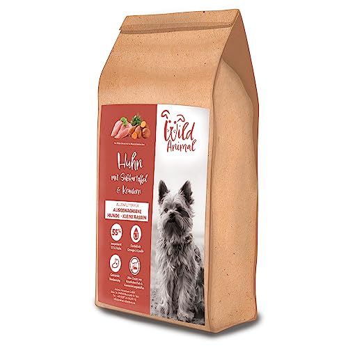 Wild Animal Mini - Premium Hundefutter - Huhn mit Süßkartoffel & Kräutern, Trockenfutter, getreidefrei, 1er Pack (1 x 6kg) von WildAnimal