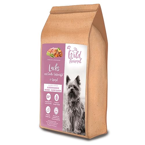 Wild Animal Mini - Premium Hundefutter - Lachs mit Forelle, Süßkartoffel & Spargel, Trockenfutter, getreidefrei, 1er Pack (1 x 6kg) von WildAnimal