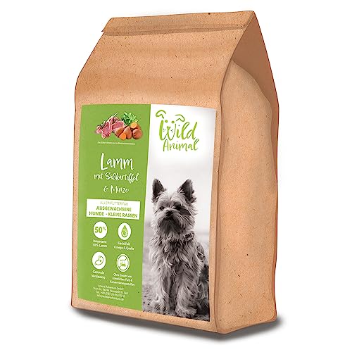 Wild Animal Mini - Premium Hundefutter - Lamm mit Süßkartoffel & Minze, Trockenfutter, getreidefrei, 1er Pack (1 x 2kg) von WildAnimal