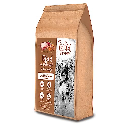 Wild Animal - Premium Hundefutter - Pferd mit Süßkartoffel & Granatapfel, Trockenfutter, getreidefrei, 1er Pack (1 x 12kg) von WildAnimal