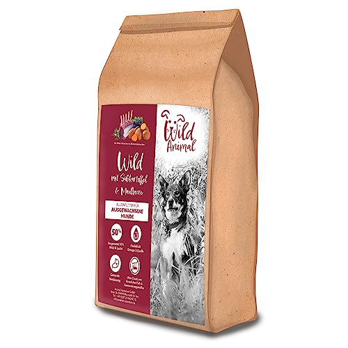 Wild Animal - Premium Hundefutter - Wild mit Süßkartoffel & Maulbeere, Trockenfutter, getreidefrei, 1er Pack (1 x 12kg) von WildAnimal