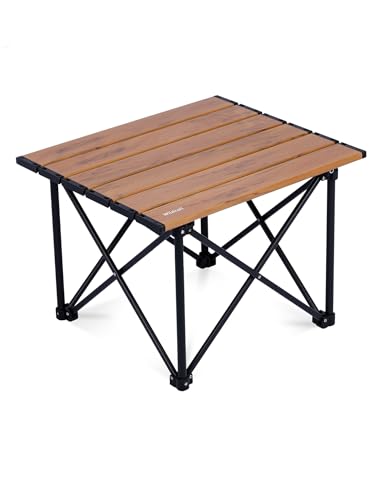 WildCall Ultraleichter Campingtisch, kompakter Aluminium-Klapptisch mit Tragetasche für Outdoor, Picknick, Grillen und Kochen von WildCall