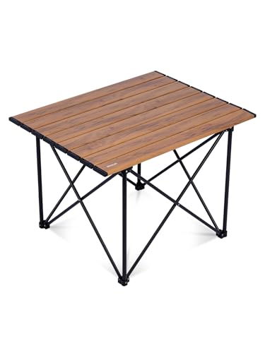WildCall Ultraleichter Campingtisch, kompakter Aluminium-Klapptisch mit Tragetasche für Outdoor, Picknick, Grillen und Kochen von WildCall