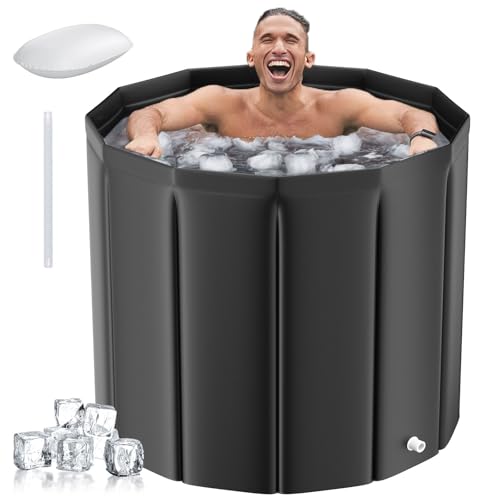 WildFun Eisbaden Tonne 376L, Aufblasbare Faltbare Badewanne Erwachsene für Dusche Eisbad, 4 Schicht Isolierung Große Tragbare Kalte Tauchbadewanne WildFun Eisbaden Tonne 376L, Aufblasbare Faltbare Badewanne Erwachsene für Dusche Eisbad, 4 Schicht Isolierung Große Tragbare Kalte Tauchbadewanne von WildFun