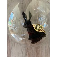 Schmetterling Hase Ornament ~ Original Handgemachtes Filz von WildHareHaberdashery