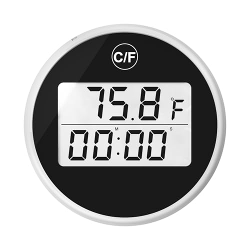 Floating Temperature Gauge for Ice Bath, Waterproof Digital Timer Thermometer for Cold Water Thrapy, Submersible LCD Bath Monitor for Pools, Recovery Tub, Outdoor Spa, Immersion Fitness Chiller von WildHarmony