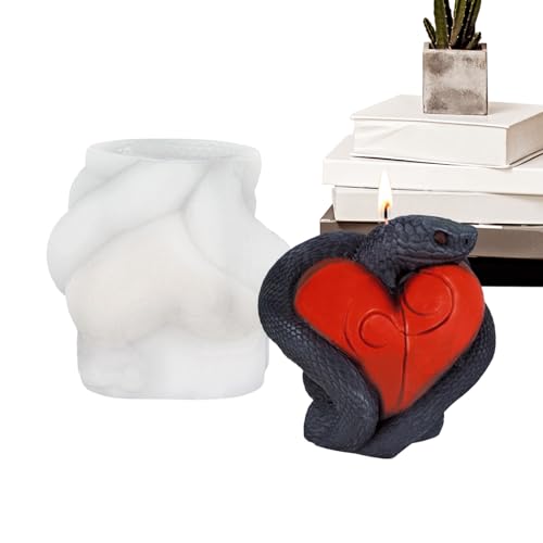 Silicone Kerzenform - 3D Schlange Windende Form Silikon Form - Einfache Entformung Bastelbedarf Für Kunsthandwerk Silicone Kerzenform - 3D Schlange Windende Form Silikon Form - Einfache Entformung Bastelbedarf Für Kunsthandwerk von WildHarmony