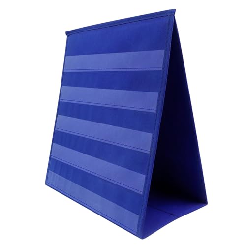 Tabletop-Taschen-Chart-Ständer-Kompakte Doppelseite Klassenzimmerorganisator Für Lehraktivitäten | Faltbare Desktop -Display Für Wortwände, Satzaufbau, Visuelle Hilfsmittel, Schülerbindung, Tragbar von WildHarmony