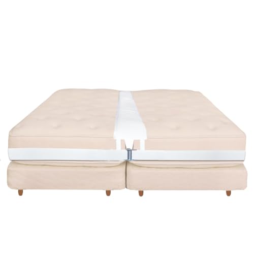 WildHarmony Mattress Connector Foam Bridge Pad with Secure Belt | Twin XL to King Conversion Filler for Combined Sleeping Area, Comfortable Soft Joiner for Family Bed Setup, Travel Use, Bedroom Guest von WildHarmony