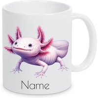 Keramiktasse "Axolotl', Personalisierbar Keramiktasse "Axolotl', Personalisierbar von WildKreativWunderbar