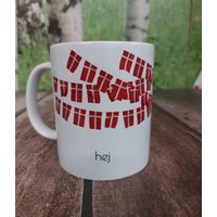 Keramiktasse "Dänemark' von WildKreativWunderbar