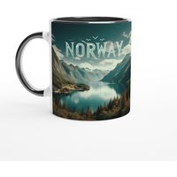 Keramiktasse "Norway', Verschiedene Farben Keramiktasse "Norway', Verschiedene Farben von WildKreativWunderbar