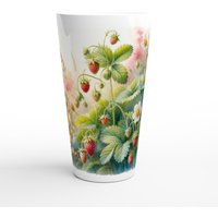 Latte-Tasse "Walderdbeeren' Latte-Tasse "Walderdbeeren' von WildKreativWunderbar