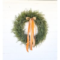 Begrünter Kranz-Danksagungs-Kranz-Fall Bauernhaus-Kranz-Boho Türkranz-Outdoor-Kranz-Moderner Türkranz-Herbstkranz-Fall Home Decor von WildRidgeDesign
