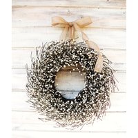Herbstkranz-Fall Türkränze-Cream Kranz-Bauernhaus Wohn Dekor-Urlaub Dekor-Bauernhaus Kranz-Kränze-Einweihungsparty Geschenk-Hochzeitsdeko-Geschenke Herbstkranz-Fall Türkränze-Cream Kranz-Bauernhaus Wohn Dekor-Urlaub Dekor-Bauernhaus Kranz-Kränze-Einweihungsparty Geschenk-Hochzeitsdeko-Geschenke von WildRidgeDesign