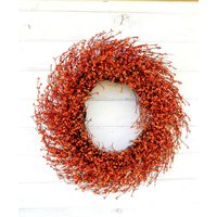 Herbstkranz-Mantelkranz-Kranz Für Kamin-Danksagungskranz-Herbst Türkranz-Orange Türkranz-Herbstkranz-Duftkränze Herbstkranz-Mantelkranz-Kranz Für Kamin-Danksagungskranz-Herbst Türkranz-Orange Türkranz-Herbstkranz-Duftkränze von WildRidgeDesign