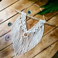 Wandbehang "Huisi" | Makramee Wandteppich Wandschmuck Wanddekoration von WildSoulArtMacrame