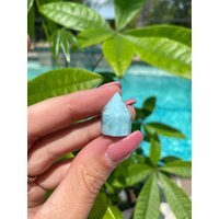 Larimar Turm, Larimar, Fossil, Mineralien von WildandFreePeople