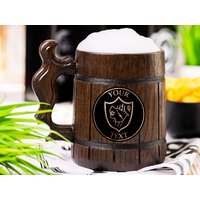 Resident Evil Bierkrug Aus Holz, Personalisierter Bierkrug, Geschenk Für Gamer, Prop - Mit Individueller Gravur von WildandMug