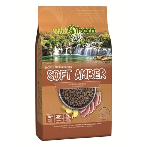 Wildborn Hundefutter getreidefrei Soft Amber 12 kg mit 70% frischem Entenfleisch Wildborn Hundefutter getreidefrei Soft Amber 12 kg mit 70% frischem Entenfleisch von Wildborn
