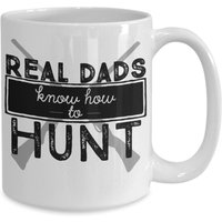Jagd Dad Keramik Kaffeebecher Geschenk Für Jäger Väter von WildcatCustomDezigns