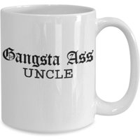 Onkel-Kaffee-Tee-Tasse - Tolle Lustige Badass Geschenkidee Für Die Coolsten Verrückten Lieblings-Onkel Und Brüder Aller Zeiten von WildcatCustomDezigns