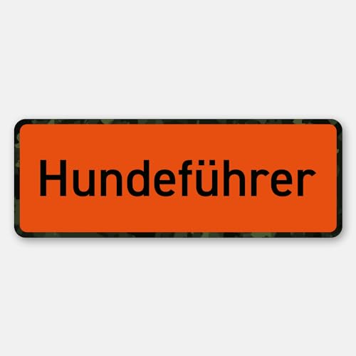Magnetschild Hundeführer - Autoschild/KFZ Schild Hundeführer von Wilde Hilde Original