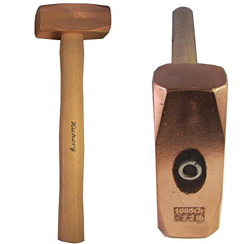 Kupferhammer Kupfer Hammer gegossene Ausführung 1000 Gramm Kupferhammer Kupfer Hammer gegossene Ausführung 1000 Gramm von Wilde
