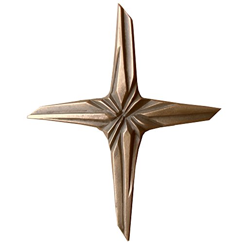 Wilde Bronzekreuz Bronze Kreuz Strahlen Haussegen Hochzeit 19 cm von Wilde