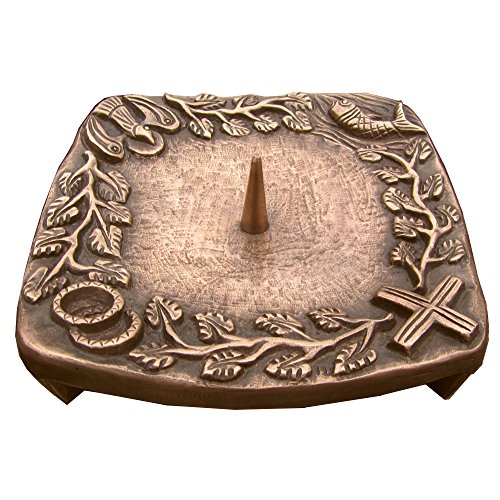 Taufkerzenleuchter Kerzenleuchter Leuchter 4 Symbole Quadrat 14 cm Bronze Edelpatina braun Taufkerzenleuchter Kerzenleuchter Leuchter 4 Symbole Quadrat 14 cm Bronze Edelpatina braun von Wilde