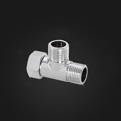 1/2 "Kupferplattierte Gewerkschaft Tee Ellbogenwinkelventil Buttout -Fugenadapter -Adapter -Koppler -Installationsanpassungen(1) von Wildeep