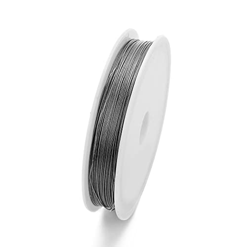 1 Rollen 0,45 mm 0,5 mm 0,6 mm Edelstahldraht(Silver 0.8mm) von Wildeep