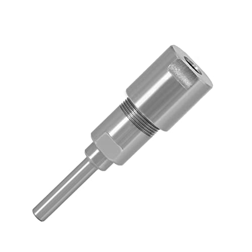 1 STÜCK 1/4 "6,35 MM 6 MM 8 MM 12 MM 1/2" 12,7 MM Fräser Verlängerung Stange Spannzange Graviermaschine Verlängerung Fräser for Holz(01) von Wildeep