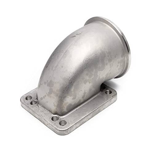 1 Set 3 "Vband 90 -Grad -Guss -Turbo -Ellbogenadapter Flansch+Klemme for T3 T4 Turbolader 1 Set 3 "Vband 90 -Grad -Guss -Turbo -Ellbogenadapter Flansch+Klemme for T3 T4 Turbolader von Wildeep