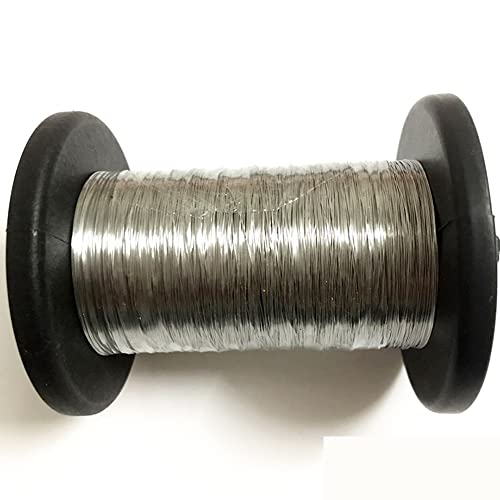 100 m 304 Edelstahldrahtseil 0,2 mm 0,3 mm 0,4 mm 0,5 mm 0,6 mm 0,8 mm weiche Kabel rostfeste Wäscheleine Einer Kerndraht(0.2mm) von Wildeep