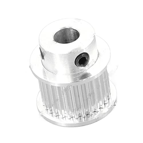 3GT Synchronriemenscheibe Riemenscheibe GT3 Synchronriemenscheibe BF-Typ 20 Zähne Breite 10 mm Zubehör for 3D-Drucker(Bore 8mm) von Wildeep