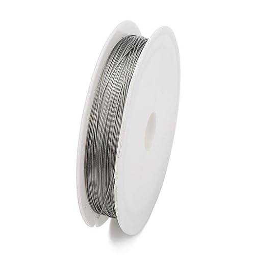 5 -Meter -Drahtseil transparent Kabel Edelstahl Seilleitungsdurchmesser 0,8 mm 1 mm 1,5 mm 2 mm 3 mm(0.8mm 5M) von Wildeep